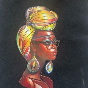 Black Queen Tote Bag , Reusable shopping bag ❤️